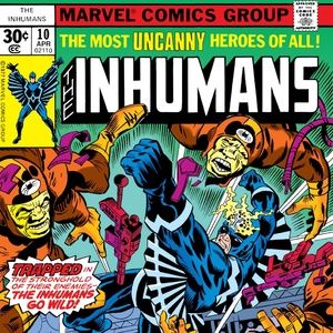 Inhumans #10 Isle of the Asteroid Web (Marvel, 1977) VF